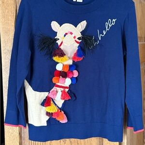Kate Spade Blue Sweater / Oh Hello Camel Sweater
